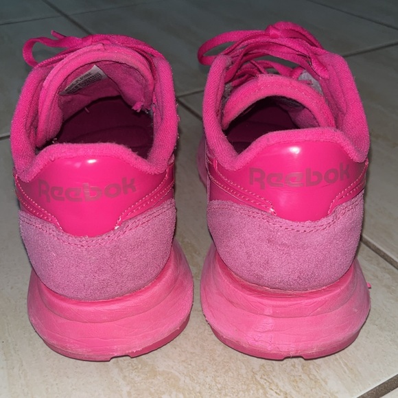 Reebok Harmon Run Sneaker Hot Pink Size 6.5 - Picture 10 of 11